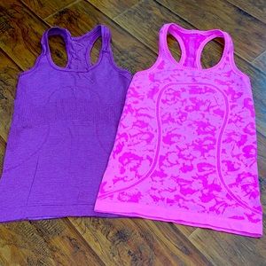 Set of two lululemon tank tops